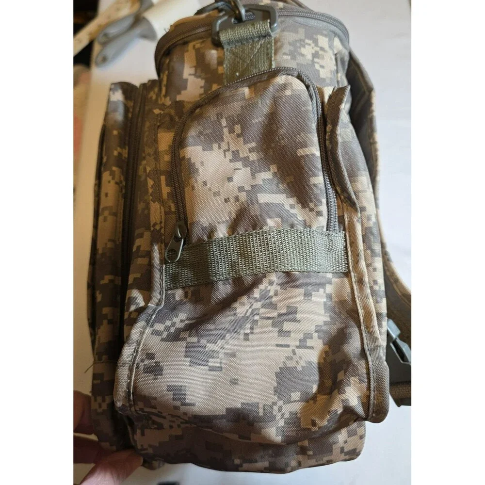 US ARMY National Guard Tactical Large Digital Camo Backpack American Soldier
